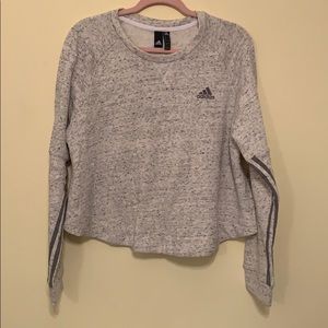 Adidas Cropped Sweatshirt M NWT